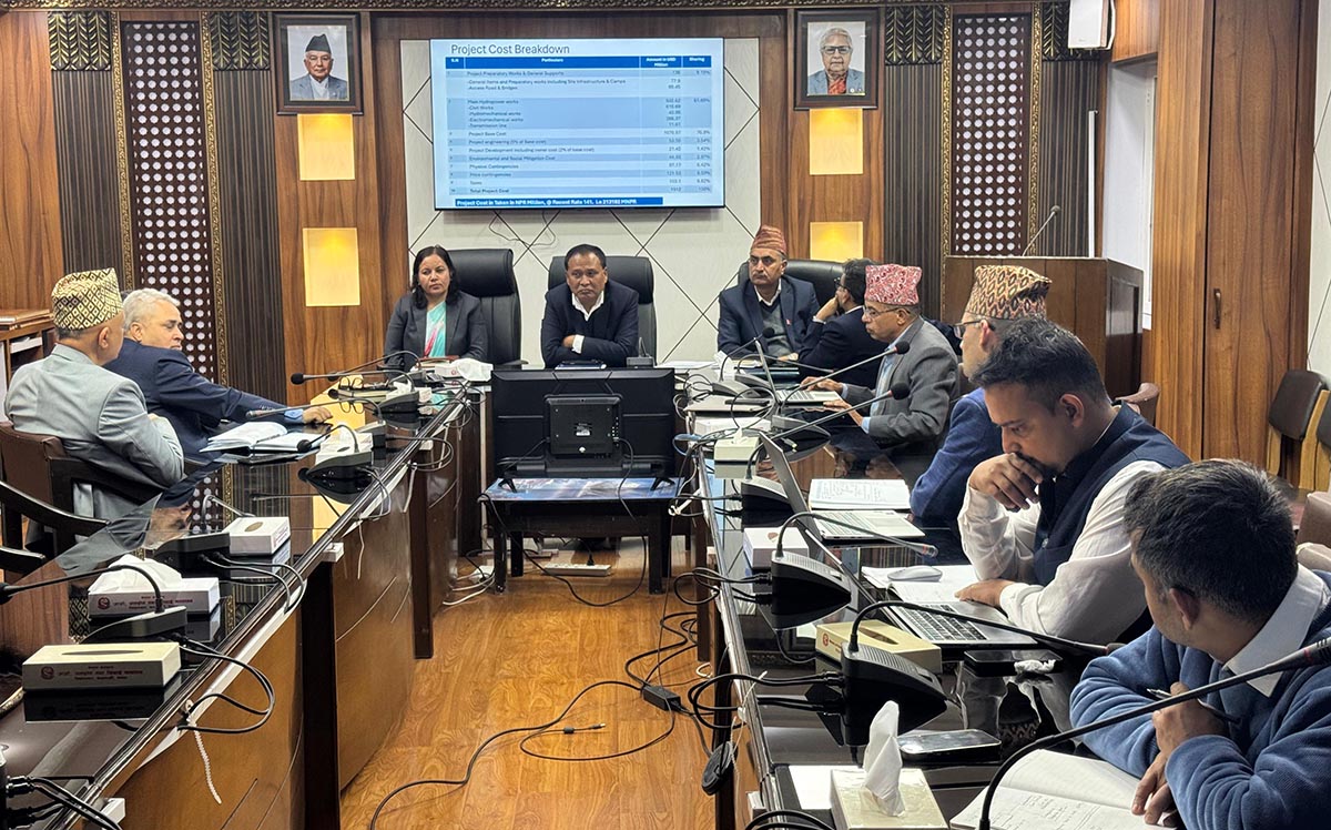 बूढीगण्डकी र अपर अरुण  जलविद्युत् आयोजनाको लगानी मोडालिटी तयार