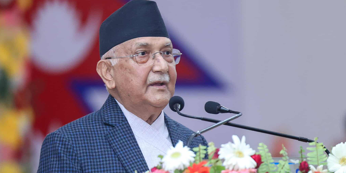 मरिन डाइभर्सन परियोजनामा ढिलाइ भए ठेक्का तोडिनेःप्रधानमन्त्री ओली