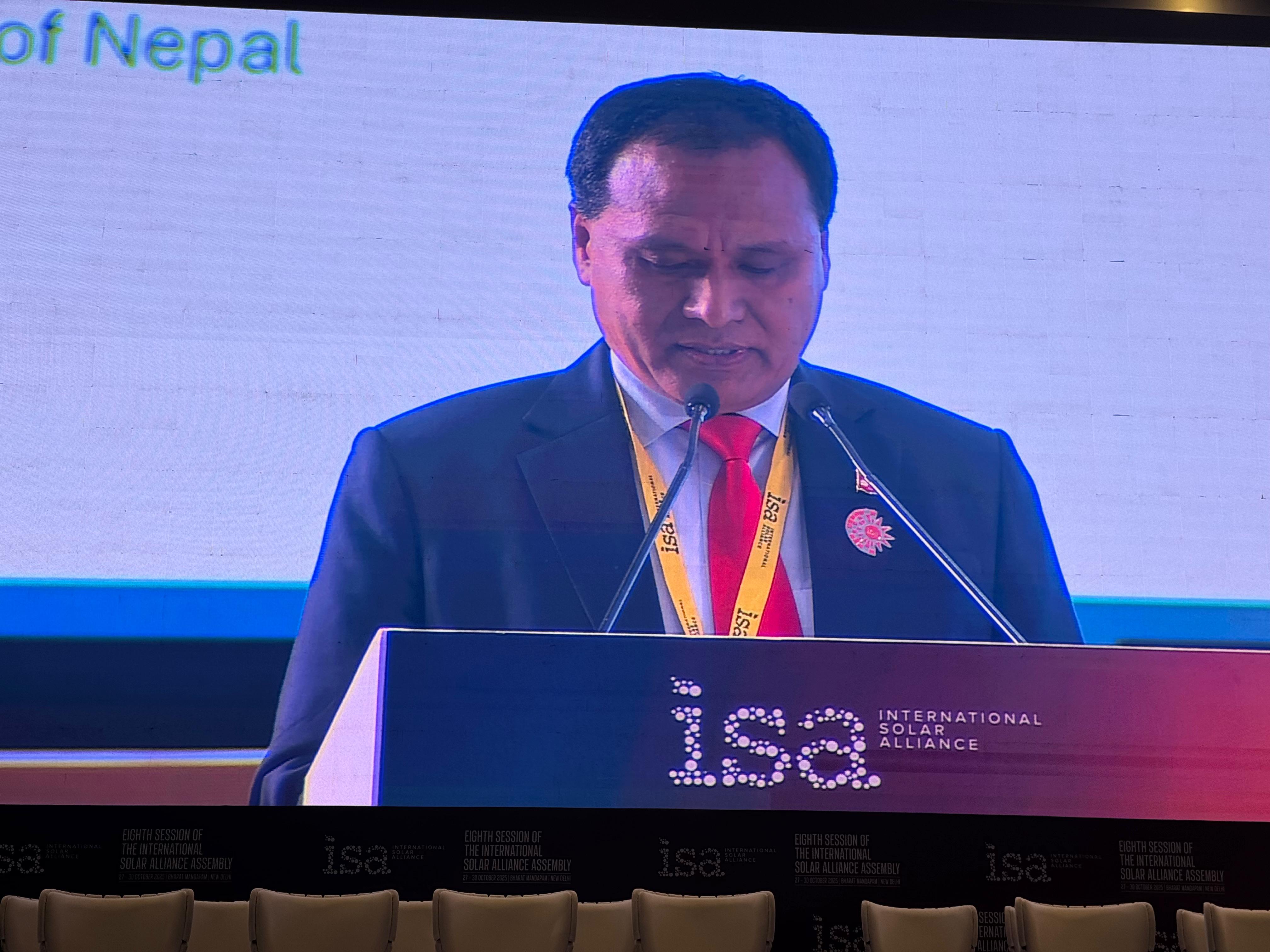 ऊर्जामा लगानी गर्न अन्तर्राष्ट्रिय समुदायलाई मन्त्री कुलमान घिसिङको आह्वान ऊर्जामा लगानी गर्न अन्तर्राष्ट्रिय समुदायलाई मन्त्री कुलमान घिसिङको आह्वान